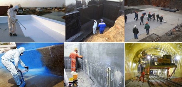 Гидроизоляция виды и технологии