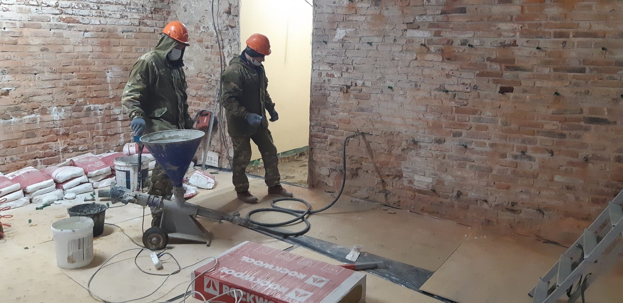 Инъектирование микроцементом